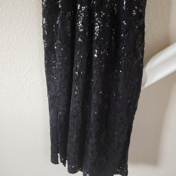 H&M Black Sequence Dress Size 6 NWOT - Picture 9 of 10